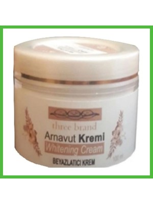 Bezos Süper Three Boniethree Three Brand Whitening Cream Arnavut Kremi Cream 100ML Arz