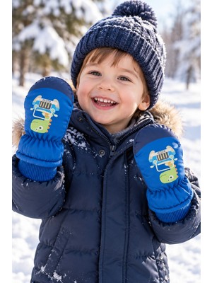 Miniko Kids Kitti 420-21 Erkek 1-3 Kar Kayak Eldiveni