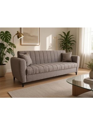 Vivense Lotus Üçlü Sandıklı, Kanepe, Kum Beji