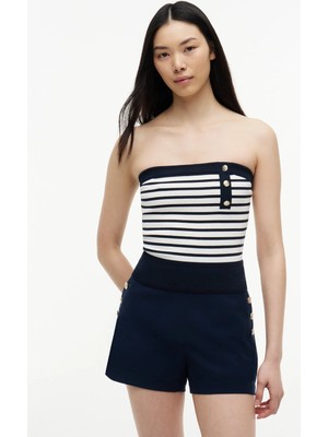 Tommy Hilfiger Tjw Buttons Bandeau Sweater