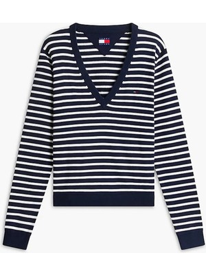 Tommy Hilfiger Tjw Essentıal Vneck Sweater Ext