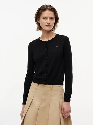 Tommy Hilfiger Tjw Ess Crew Neck Cardıgan