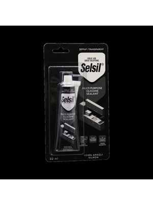 Marsilyan Şeffaf Genel Amaçlı Tüp Silikon 50ML