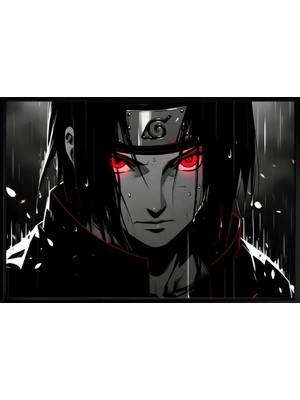 Isf Markt Naruto Çerçeveli Poster I 48X33 cm – Anime Duvar Dekoru Koleksiyon Parçası I Tablo