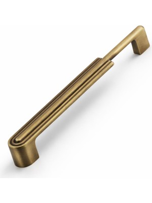 Nacario Yıldız 160 mm Antik Sarı Metal Kulp Mobilya Çekmece Dolap Kapak Kulpu Dayanıklı Kulbu Kulpları Siyah