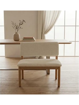 Vivense Nuu Minimal Sırtlı Bench