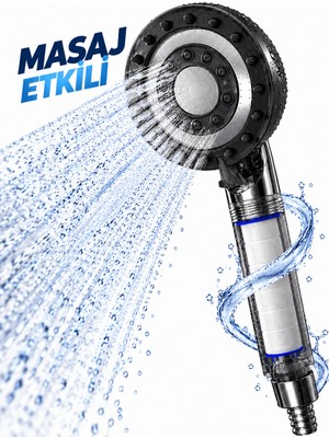 Zero Land Concepta Filtreli Duş Başlığı Masaj Etkili