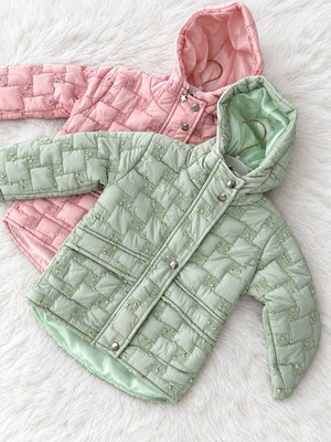 Butik 3-7 Yaş Gizli Fermuarlı & Kapüşonlu Kapitone Mont