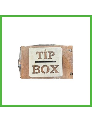 Bezos Ahşap Büyük Tipbox Kumbara Arz
