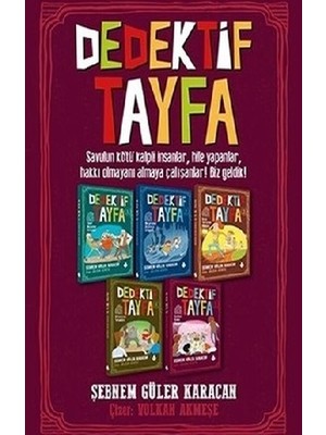 Uğurböceği Yayınları Dedektif Tayfa Seti (5 Kitap Takım)