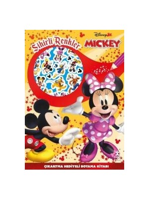Doğan Çocuk Disney Jr. Mickey - Sihirli Renkler Çıkartma Hediyeli Boyama Kitabı