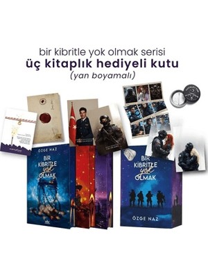 Guardian Bir Kibritle Yok Olmak Serisi - Üç Kitaplık Yan Boyamalı Hediyeli Kutu (Ciltli)