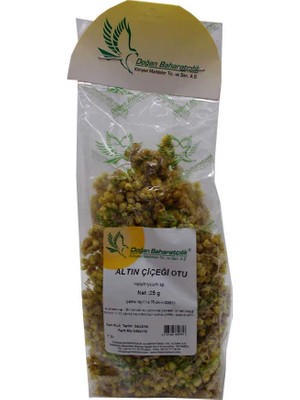 Milas Toptan Altın Otu Çiçeği Ölmez Çiçek Doğal 25 gr Paket