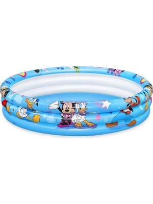 Bestway Disney Junior Mickey - Friends Çocuk Havuzu, Çap 122 x 25 Cm, Yuvarlak