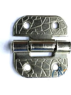 Milas Toptan Lu Menteşe - 30X33MM, Nikel, 1 Adet