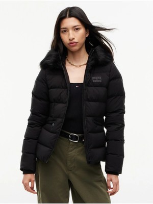 Tommy Hilfiger Tjw Slım Hood Puffer Down Ext