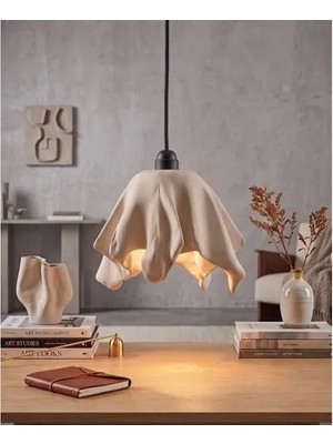 Vivense Drape Beton Dokulu Sarkıt Avize