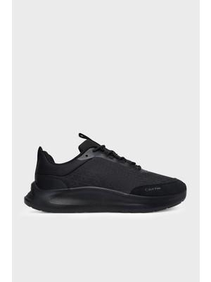 Calvin Klein Erkek Marka Logolu Günlük Kullanıma Uygun Siyah Bot & Bootie