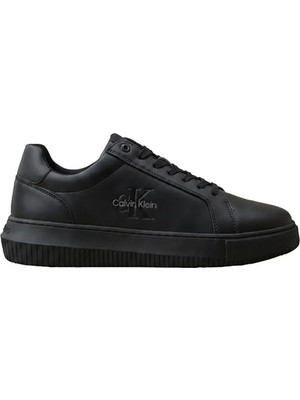 Calvin Klein Chunky Cupsole Mono Lth Erkek Sneaker Siyah