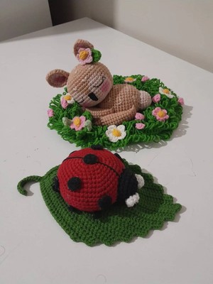 Elaraknits Handmade Amigurami dekoratif çocuk odası tasarımı