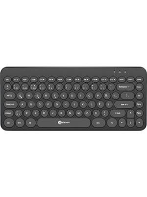 Dexim KBW002 Retro Daktilo Görünümlü Şık ve Kullanışlı Pilli Türkçe Bluetooth Q Klavye - DKB0003