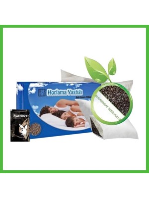Bezos Muzicevi Anti-Snoring Pillow - Karabuğday Yastığı 50 x 70 cm + Jel Arz