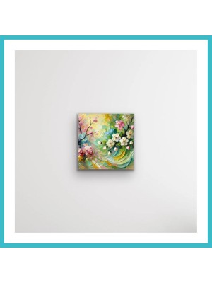 Defne Store Ilkbahar Mevsimi Kanvas Tablo 60X60CM Dfnbez