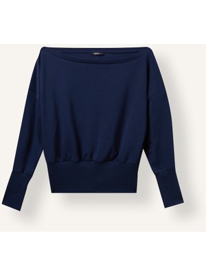 Defacto  Kadın Sweat I4990AX/NV241 Navy