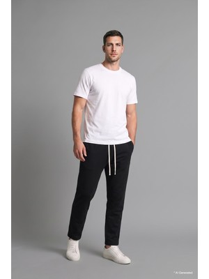 Defacto Erkek Eşofman Alt F0309AX/BK81 Black