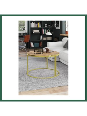 Vintessy Vıntessy Special Orta Sehpa Ceviz Kahverengi 70 cm BZS01