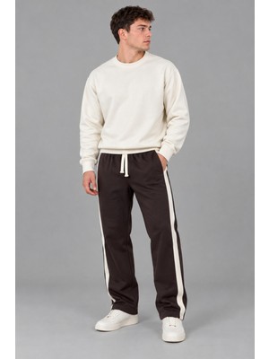 Stil Kombin Şeritli Baggy Eşofman Altı Dp 5118_70139