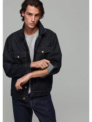 Mavi Caleb Classic Vintage Rinse Denim Ceket 0121290-A7779