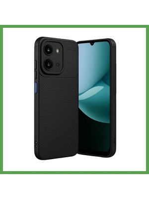 Bezos Redmi 15C 4g Uyumlu Auto Focus Karbon Kapak - Siyah Mgc