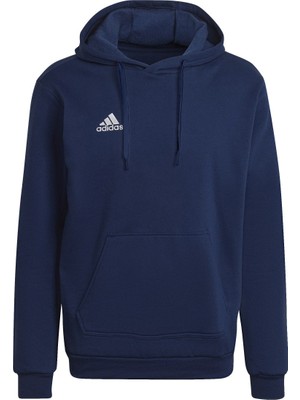 Adidas Entrada 22 Erkek Lacivert Kapüşonlu Sweatshirt