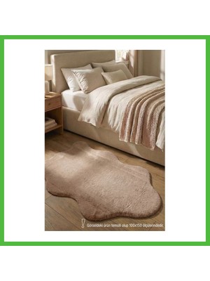 Bezos Youdayhomecollection Poly Peluş Post Şeklinde Halı Model Oturma Odası Halısı · Ebat: 100X150 Arz