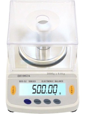 Hace Bazaar DJ602A Kefeli Hassas Terazi 3000 G Kapasiteli, 0.01 G Hassasiyetle Profesyonel Ölçüm