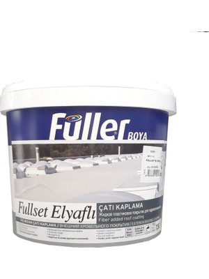 S'82 Füller Fullset Elyaflı Çatı Kaplama 7,5 Litre Beyaz