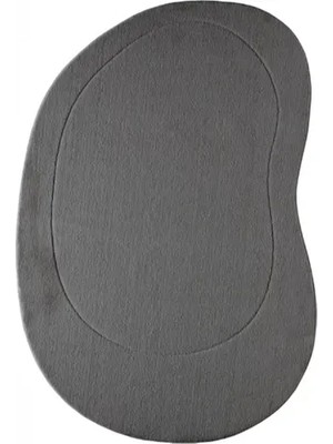Vivense Alora Amorf Modern Yumuşak Shaggy Halı, A002, Antrasit, 200X290