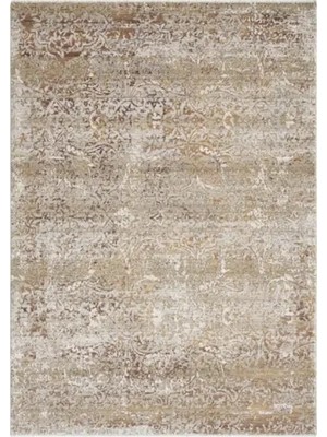 Vivense Mondelal Klasik Vintage Çiçek Desenli Halı 805, Bej, 80X150