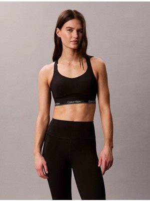 Calvin Klein Calvın Kleın Kadın Marka Logolu Günlük Kullanıma Uygun Siyah1 Sütyen LVGWF6K161 Bae