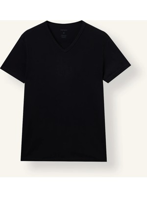 DeFacto %100 Pamuk Slim Fit Bisiklet Yaka Basic Tişört L4884AZ26AU