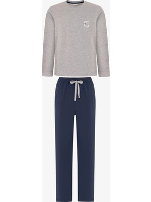 Penti Erkek Timber Mist Pantolon Uzun Kollu Pijama Takımı