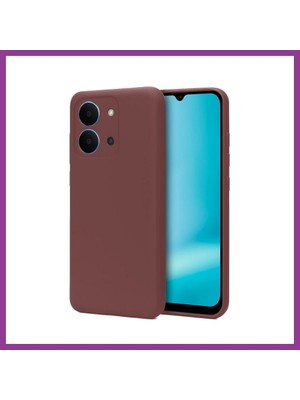 Bezos Redmi 15C 4g Uyumlu First Silikon - Bordo Atg