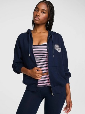 Victoria's Secret Fermuarlı Kapüşonlu Sweatshirt