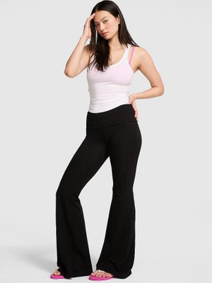 Victoria's Secret All-Day Cotton™ Beli Katlanabilir Belli Süper Ispanyol Paça Tayt