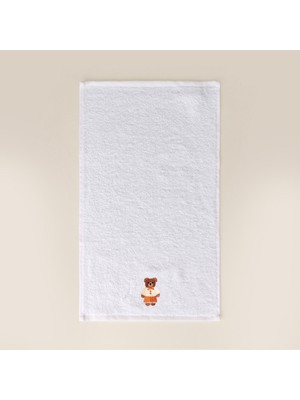 Evidea Soft Meli Teddy Bear El Havlusu - Ekru - 30X50 cm