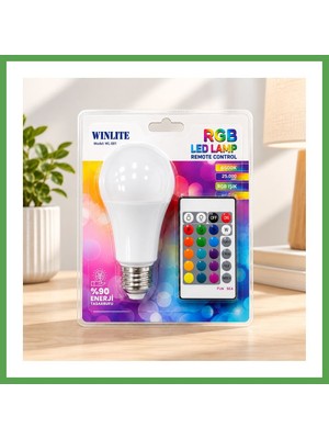 Bezos 9 W Kumandalı Rgb LED Ampul Mgc