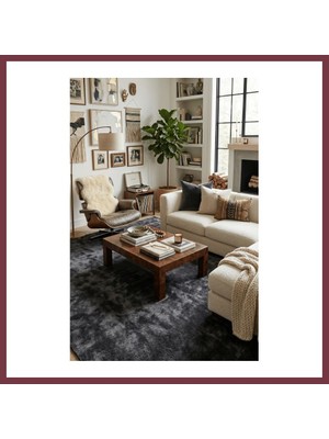 Storeşahin Youdayhomecollection Poly Peluş Halı Model Oturma Odası Halısı · Ebat: 120X120 SHN0720