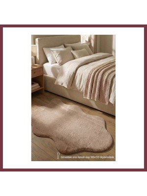 Storeşahin Youdayhomecollection Poly Peluş Post Şeklinde Halı Model Oturma Odası Halısı · Ebat: 100X150 SHN0720