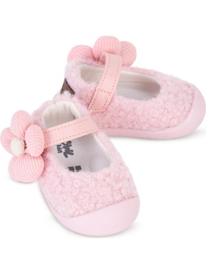 Civil Baby Çiçek Aksesuarlı 18-21 Numara Ilkadım - Pembe